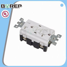 YGB-093 Interruptor de receptáculo universal enchufable empotrado gfci americano